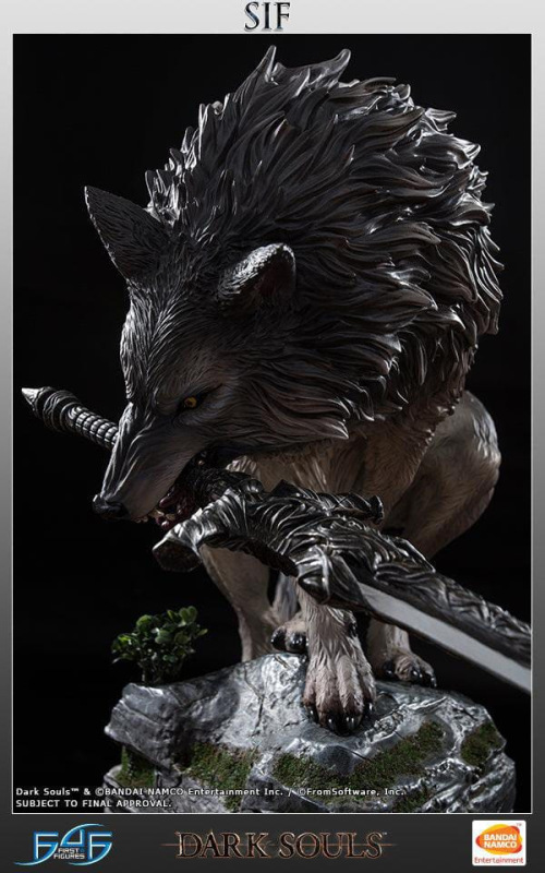 Dark Souls Statue The Great Grey Wolf Sif 64 cm 9