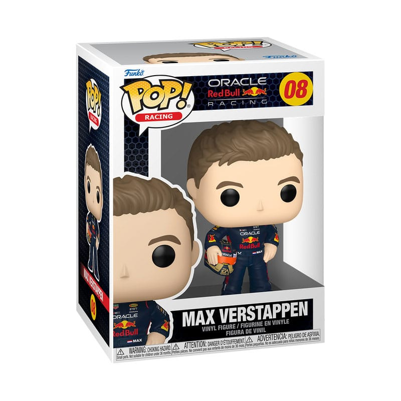 Formular 1 POP! Racing Vinyl Figure Verstappen w/Helm 9 cm 1
