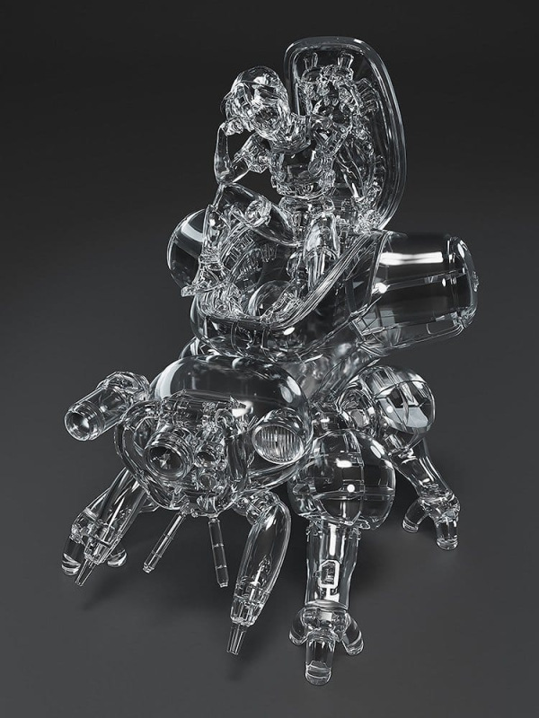 Ghost in the Shell PLAMAX minimum factory Plastic Model Kit Motoko Kusanagi with Fuchikoma: Thermopt 3