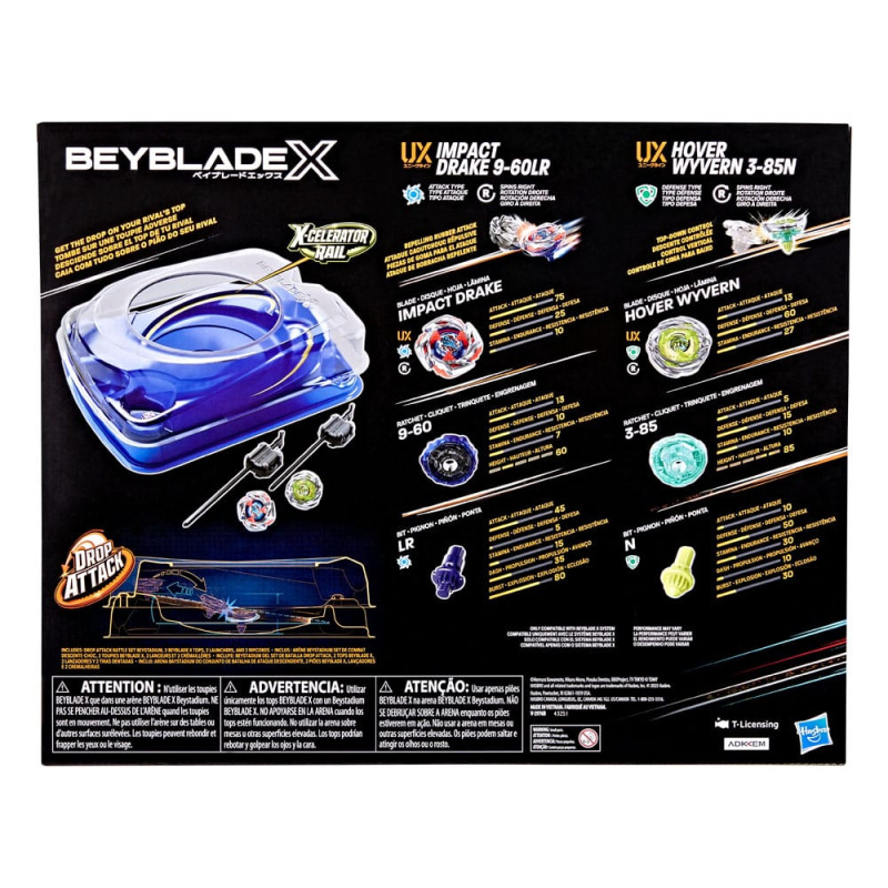Beyblade X Drop Attack Battle Set 5