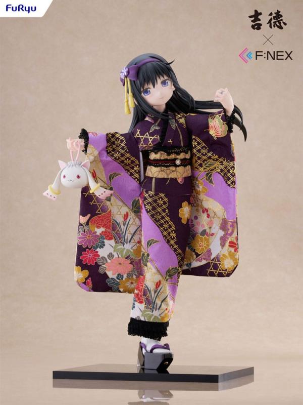 Puella Magi Madoka Magica F:NEX PVC Statue 1/4 Rebellion Madoka Kaname Japanese Doll 45 cm