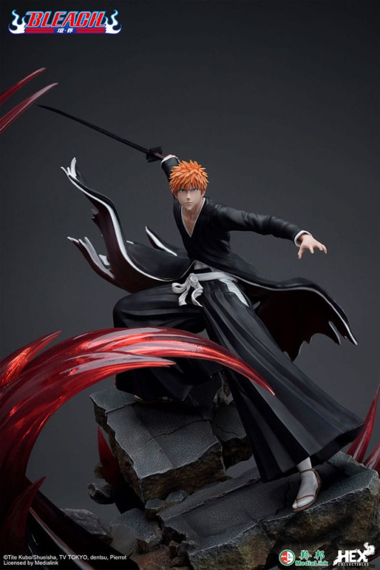 Bleach Elite Dynamic Statue 1/6 Ichigo Kurosaki 51 cm 12
