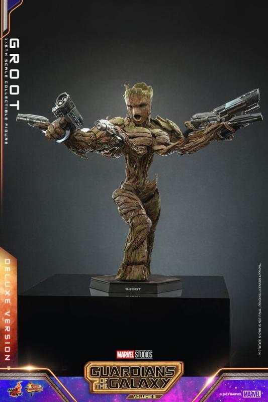 Guardians of the Galaxy Vol. 3 Movie Masterpiece Action Figure 1/6 Groot (Deluxe Version) 32 cm 4