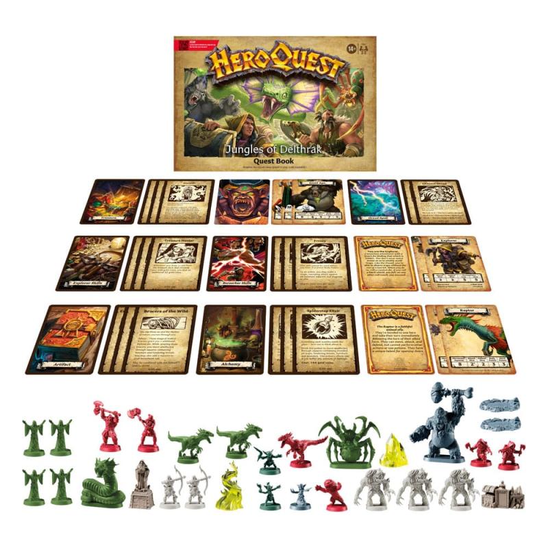 HeroQuest Board Game Expansion Jungles of Delthrak Quest Pack *English Version*