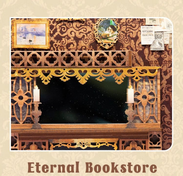 Book Nook Eternal Bookstore 23 x 11 cm 10