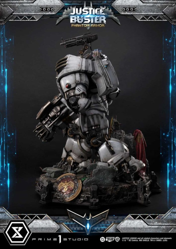 DC Comics Ultimate Museum Masterline Statue Justice Buster: Phantom Armor (Design By Josh Nizzi) 88 11