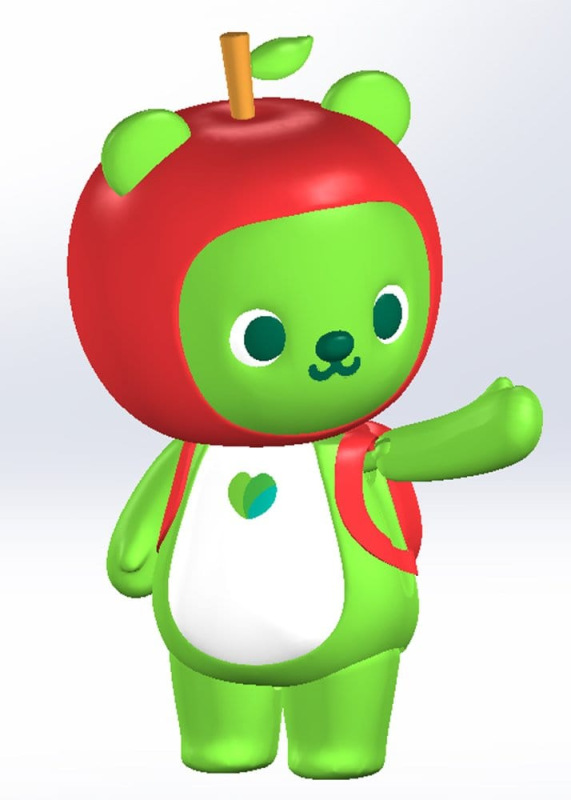 Original Character Plastic Model Kit Arukuma 10 cm 4