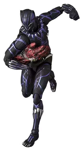Marvel MAFEX Action Figure Black Panther End Game Ver. 16 cm 8