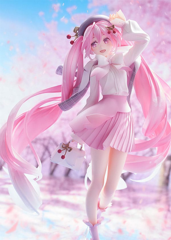 Character Vocal Series 01: Hatsune Miku PVC Statue 1/6 Sakura Miku: Hanami Outfit Ver. 28 cm 3