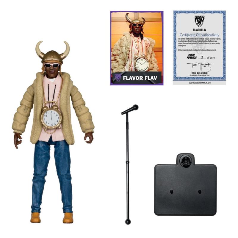 Music Maniacs Hip Hop Action Figure Flavor Flav 16 cm 1