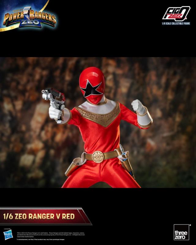 Power Rangers Zeo FigZero Action Figure 1/6 Ranger V Red 30 cm 4