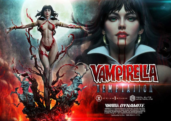 Vampirella Real Elite Masterline Series Statue 1/3 Temptation Bonus Version 100 cm 1