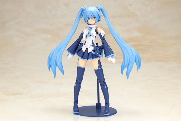 Frame Arms Girl x Hatsune Miku Plastic Model Kit Frame Music Girl Snow Miku Another Color Ver. 15 cm 1