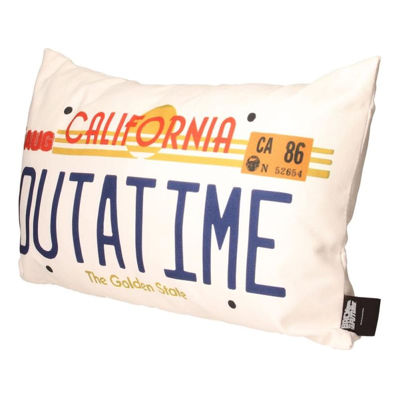 Back To The Future Pillow Out a Time 50 x 30 cm