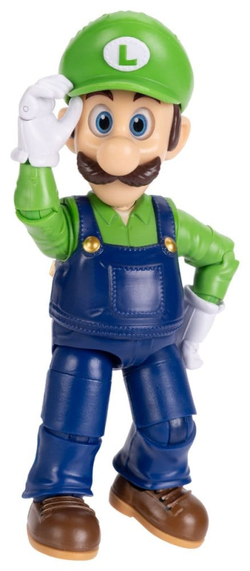 The Super Mario Galaxy Movie Action Figure Luigi 13 cm 9