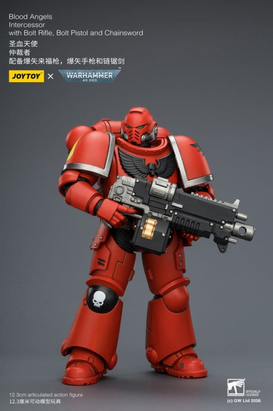 Warhammer 40,000 Action Figure Blood Angels Intercessor 12 cm 10