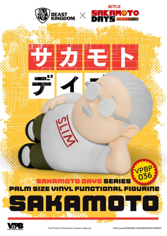 Sakamoto Days Piggy Vinyl Bank Taro Sakamoto 14 cm 1