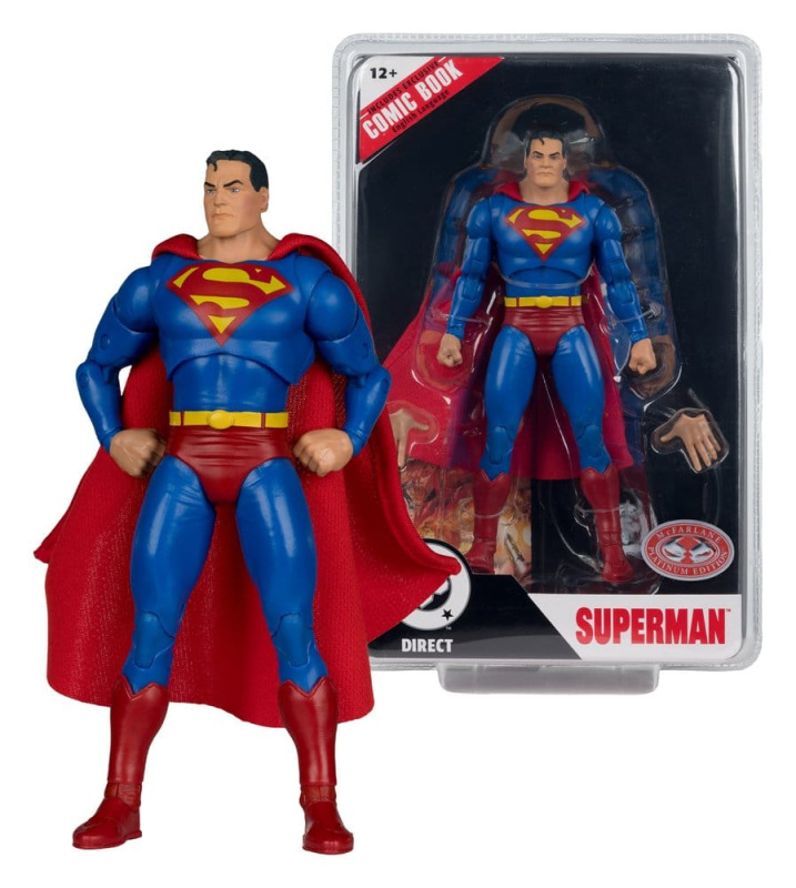 DC Direct Page Punchers Action Figure Superman (Justice #1) (Red Platinum Edition) 19 cm 4
