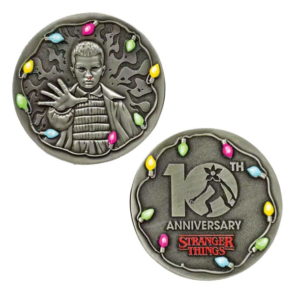 Stranger Things Collectable Coin 10th Anniversary Eleven Limited Edition 1