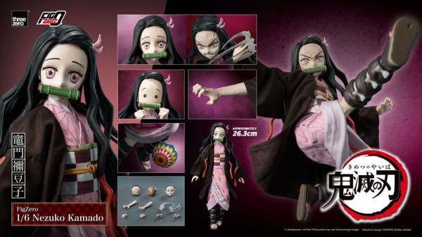 Demon Slayer: Kimetsu no Yaiba FigZero Action Figure 1/6 Nezuko Kamado 26 cm 14