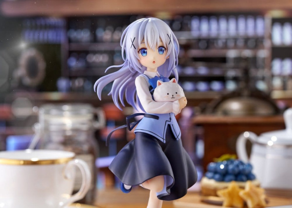 Is the Order a Rabbit?? PVC Figure 1/7 Chino (Cafe Style) 21 cm 5