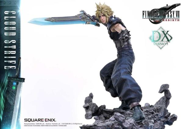 Final Fantasy VII Rebirth Statue 1/4 Cloud Strife Deluxe Ver. 68 cm 6