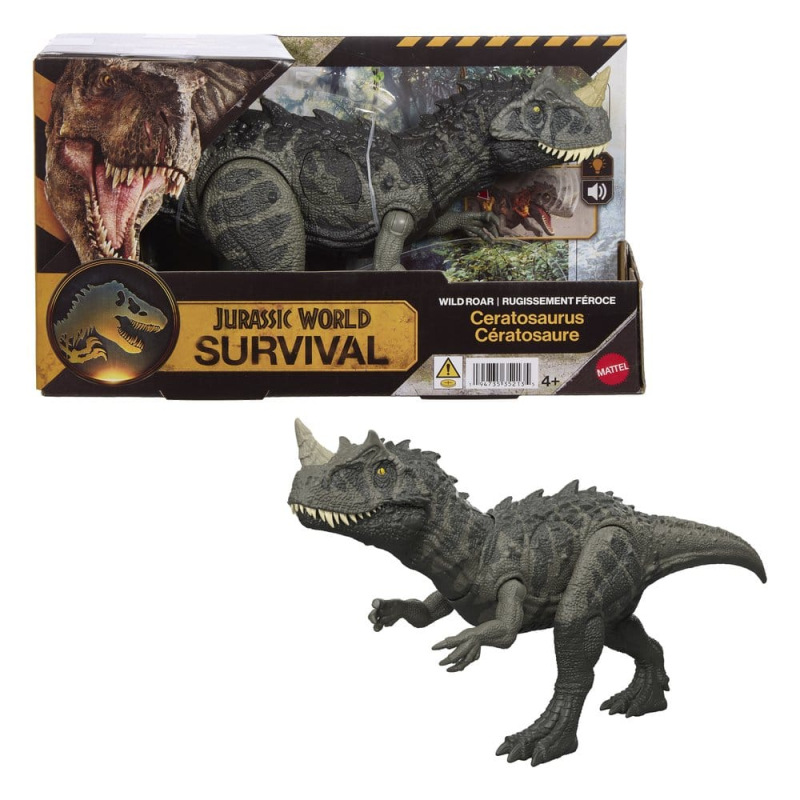 Jurassic World: Survival Action Figure Wild Roar Ceratosaurus 1