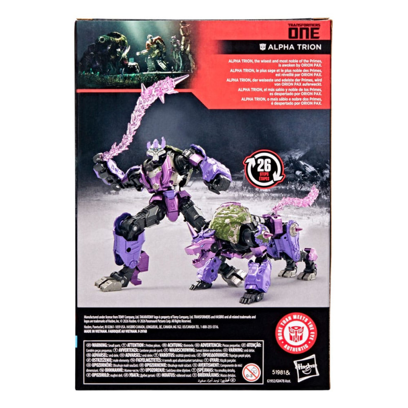 Transformers One Studio Series Voyager Class Action Figure Alpha Trion 16 cm 1