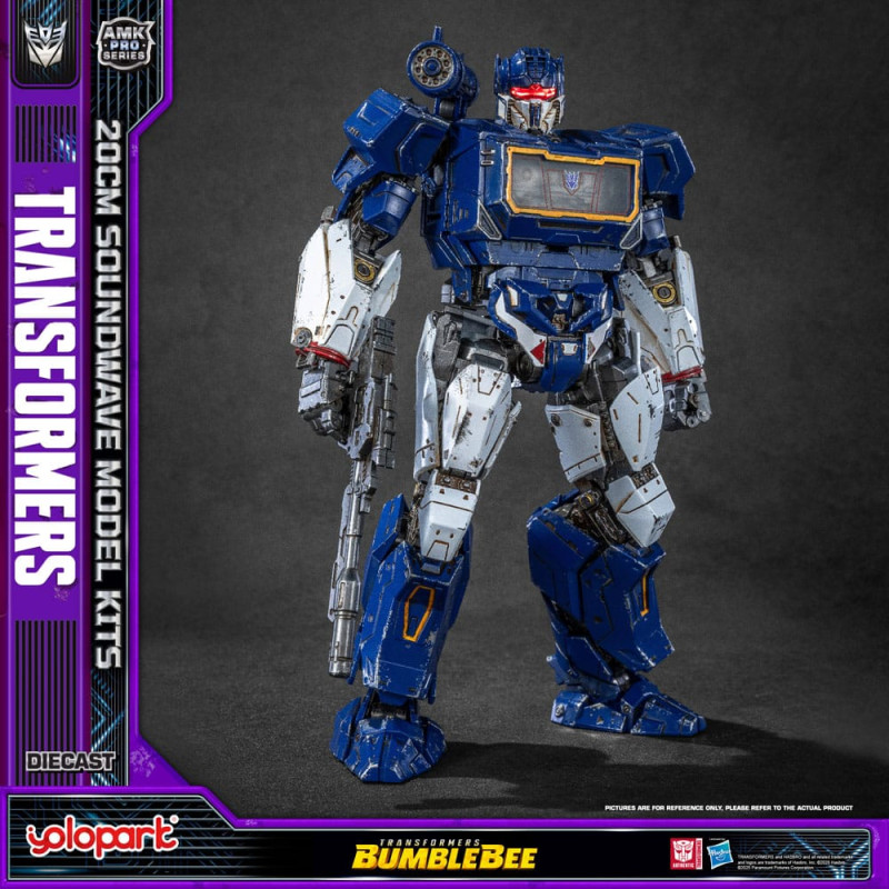 Transformers: Bumblebee AMK Pro Series Plastic Model Kit Soundwave (Oversea Version) 20 cm 4