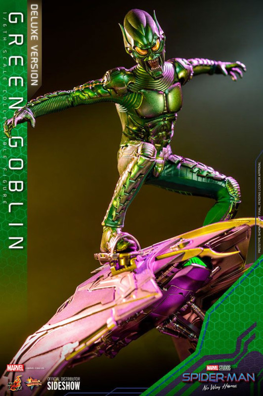 Spider-Man: No Way Home Movie Masterpiece Action Figure 1/6 Green Goblin (Deluxe Version) 30 cm 5