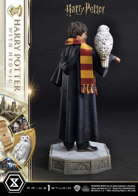 Harry Potter Prime Collectibles Statue 1/6 Harry Potter with Hedwig 28 cm 3