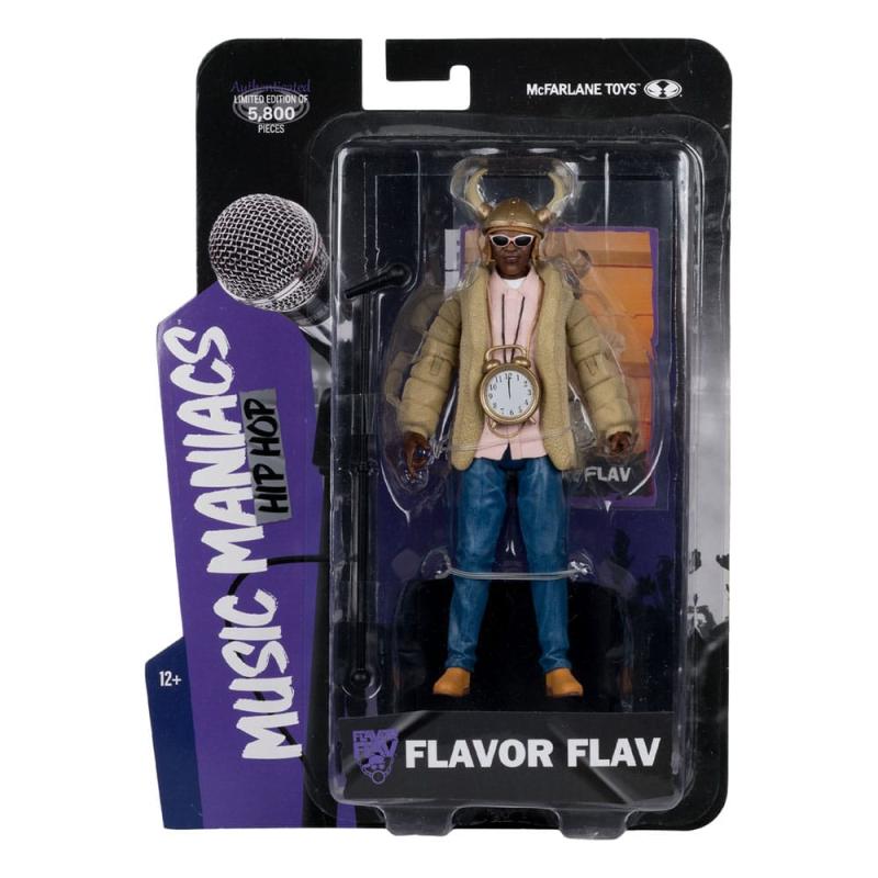 Music Maniacs Hip Hop Action Figure Flavor Flav 16 cm 6