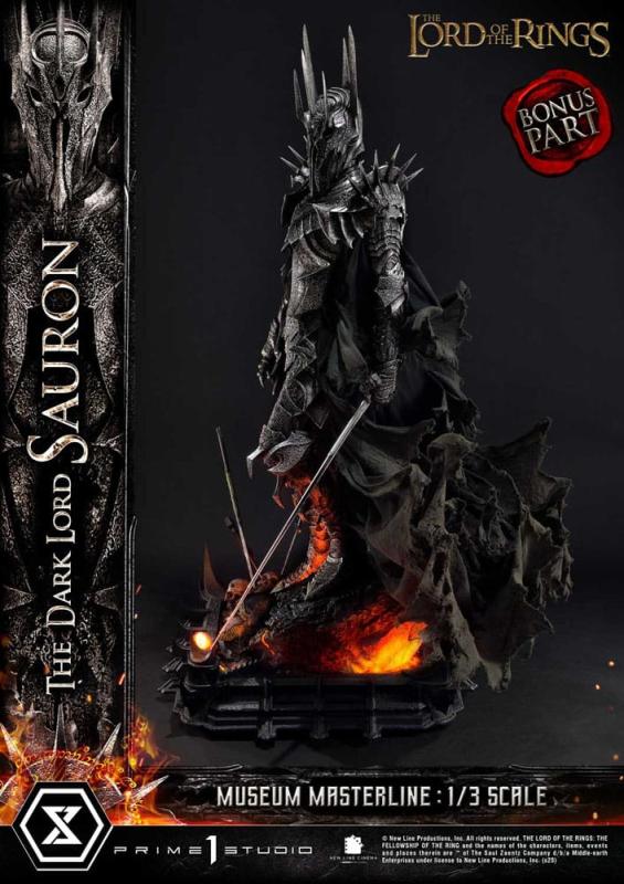 Lord of the Rings Museum Masterline Series Statue 1/3 The Dark Lord Sauron Bonus Version 117 cm 6