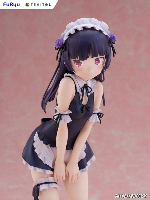 Ore no Imouto ga Konna ni Kawaii Wake ga Nai. Tenitol Tall PVC Statue Kuroneko swimsuits maid Ver. 2 5