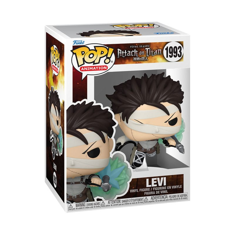 Attack on Titan POP! Animation Vinyl Figure Levi (SP-1) 9 cm 1
