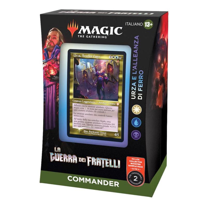 Magic the Gathering La Guerra dei Fratelli Commander Decks Display (4) italian