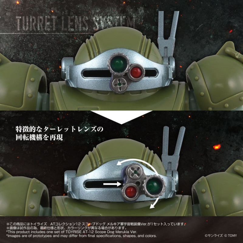Armored Trooper Votoms Action Figure Toyrise AT-12 Scope Dog Round Mover 1