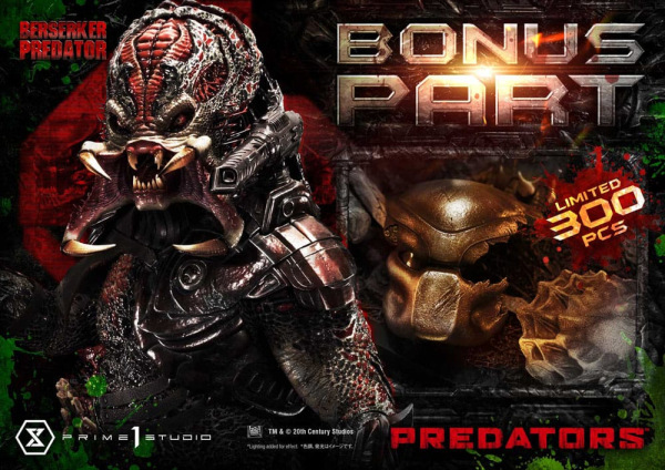 Predators Statue Berserker Predator Deluxe Bonus Version 100 cm 1