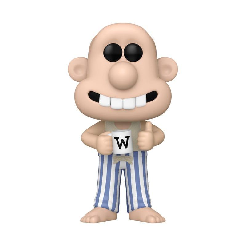 Wallace & Gromit POP! Animation Vinyl Figure Wallace In Pajamas 9 cm