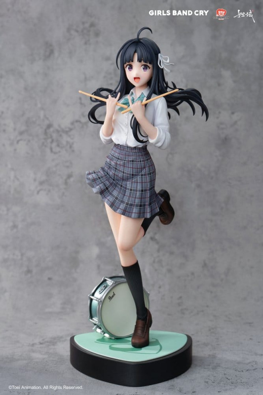 Girls Band Cry Natsu wo Mankitsu shite Sakebe Series No. 2 PVC Statue 1/7 Subaru Awa 26 cm 6