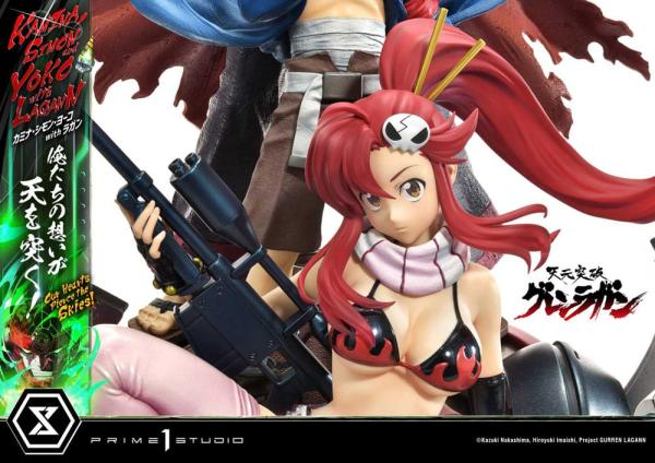 Gurren Lagann Ultimate Premium Masterline Series Statue 1/4 Kamina, Simon & Yoko with Lagann 97 cm