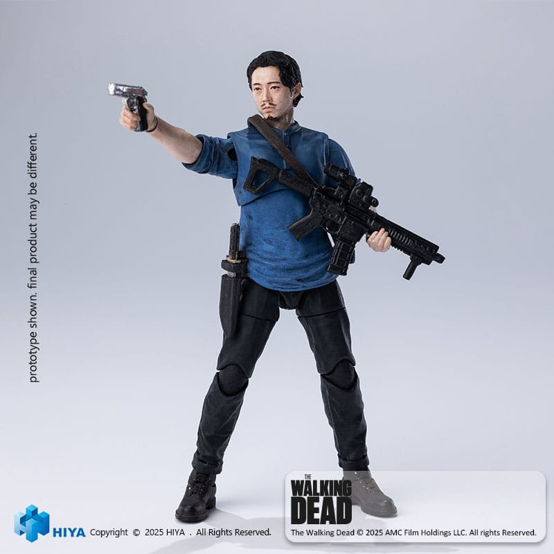 The Walking Dead Exquisite Mini Series Actionfigur 1/18 Glenn 11 cm 2