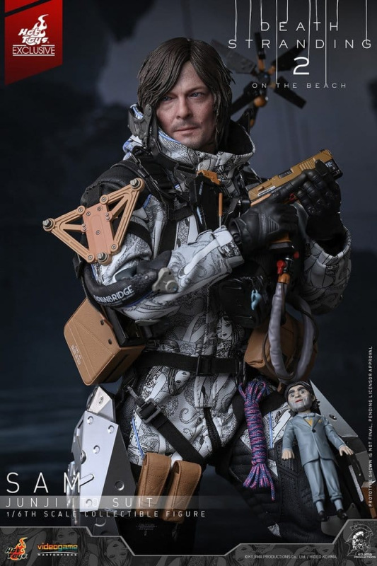 Death Stranding Action Figure 1/6 Sam Porter Bridges (Junji Ito Suit) heo exclusive 31 cm 4
