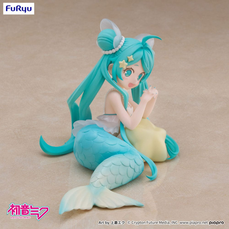Hatsune Miku Desktop Fairy PVC Statue Hatsune Miku Mermaid princess Ver. 9 cm 2
