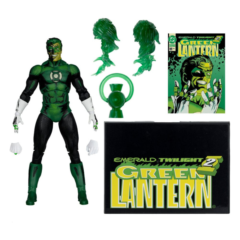 DC Multiverse McFarlane Cover Recreations Action Figure Green Lantern (Emerald Twilight) (Gold Label 4