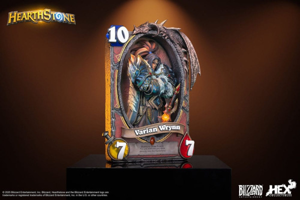 Hearthstone 3D Art Frame Statue Varian Wrynn 31 cm 7