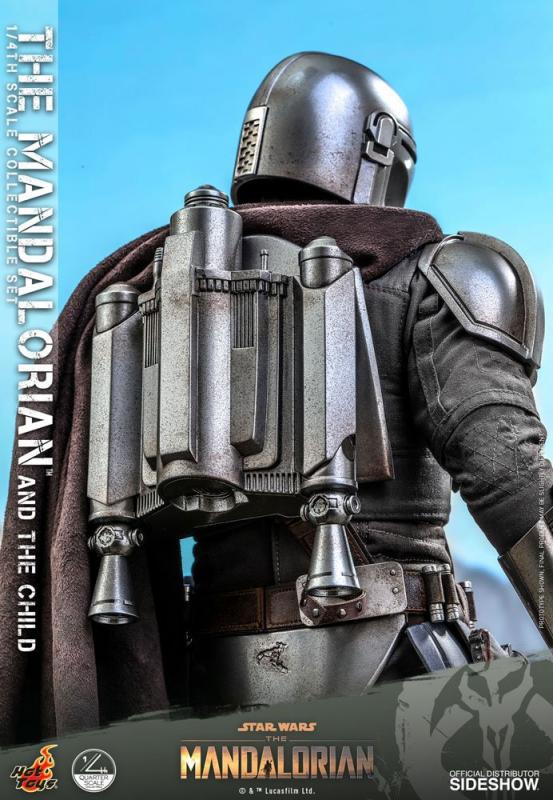Star Wars The Mandalorian: The Mandalorian & The Child - Figure 2Pack 1/4 - Hot Toys