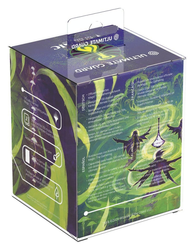 Ultimate Guard RTE Boulder 100+ Magic: The Gathering "Secrets of Strixhaven" - Witherbloom 9