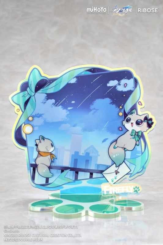 Honkai: Star Rail Rise Up+ Chibi Cat Series Mini Figure Firefly Ver. 18 cm 9