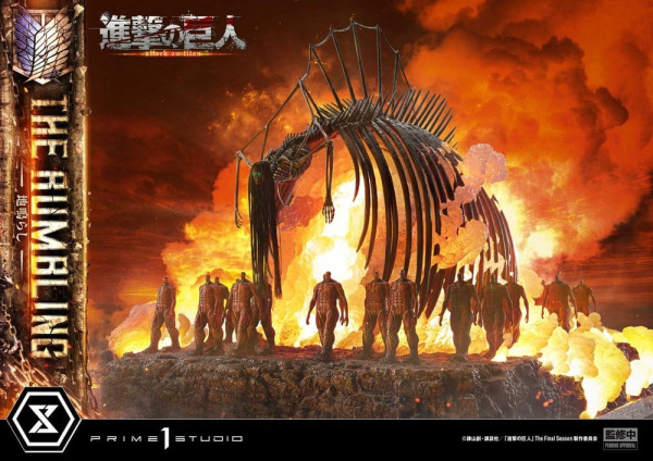 Attack on Titan West Ultimate Diorama Masterline Series Statue The Rumbling Bonus Version 64 cm 11